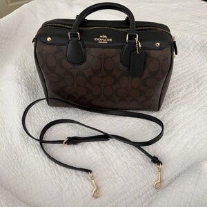 Coach Bennett Satchel Bag in Signature